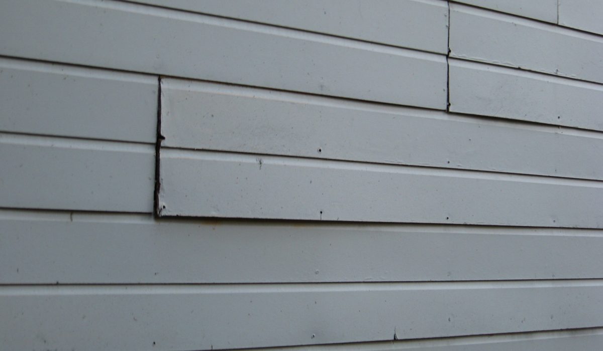 buckling home siding