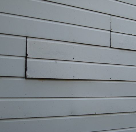 buckling home siding