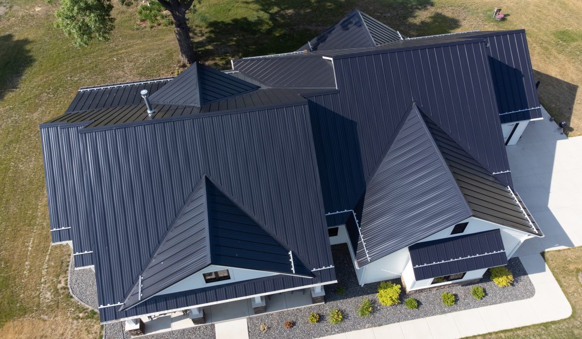 metal roofing installation