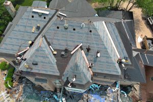 Roof replacement day