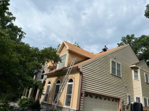 summer heat damage to asphalt shingles