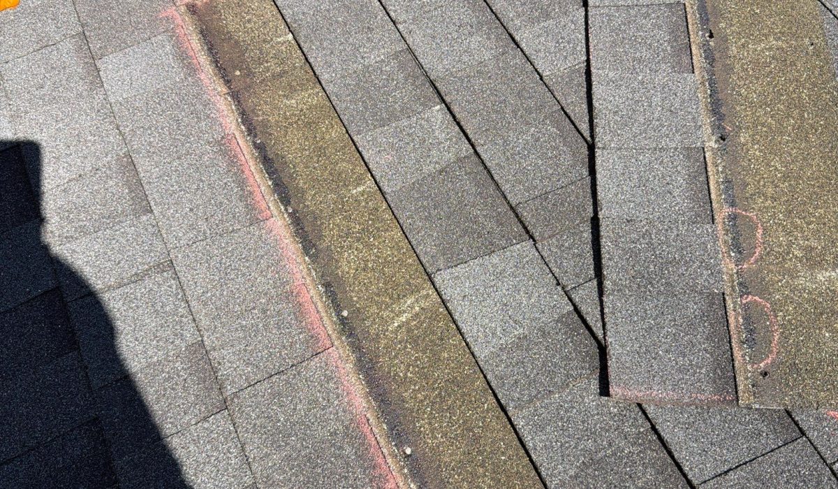 missing shingles after wind